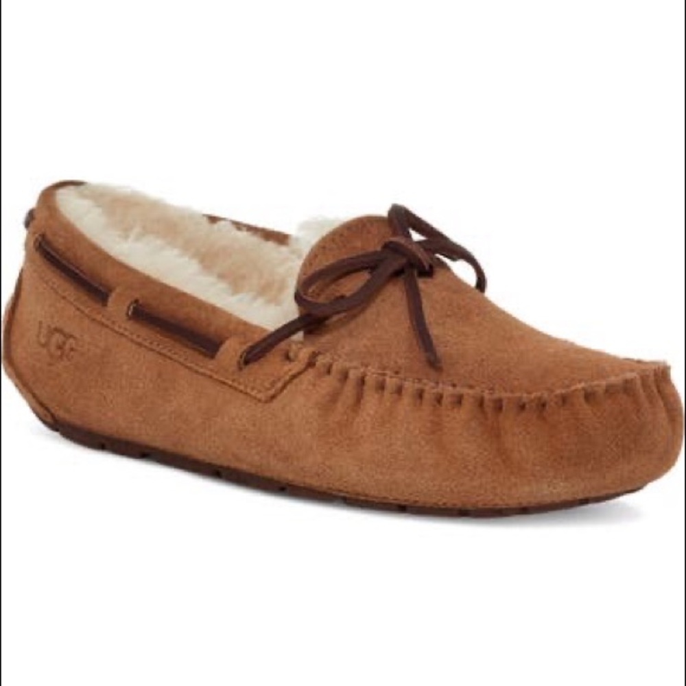 Ugg Chestnut Dakota Moccasin Slippers
